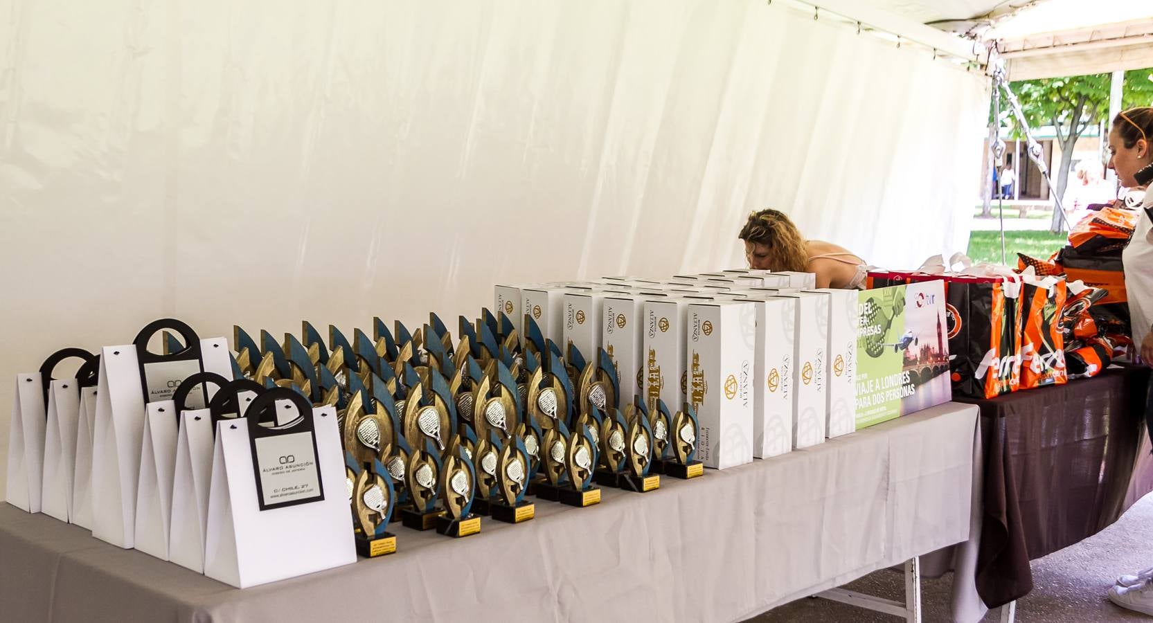 Ismobel Selen Norton y Notton se adjudican los títulos principales del XIV Torneo Interempresas de La Rioja de pádel