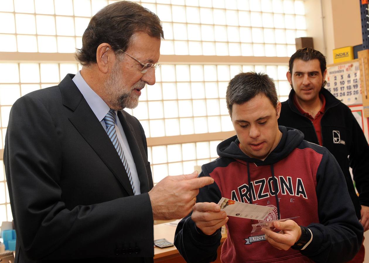 Mariano Rajoy ha visitado La Rioja en numerosas ocasiones y ha dejado muchas imágenes de su presencia en tierras riojanas.