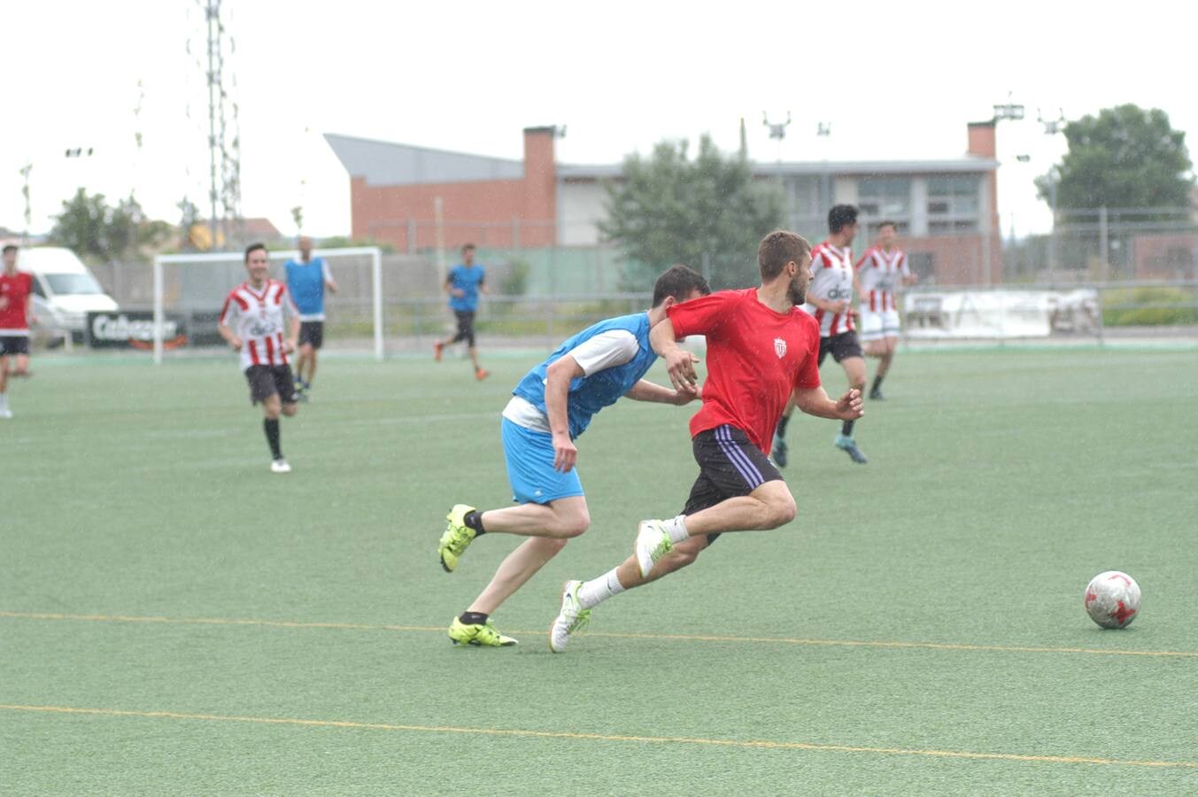 Fotos: El River Ebro homenajea a Llorente y Pardo