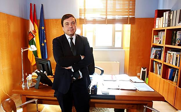 El consejero de Educación, Alberto Galiana.