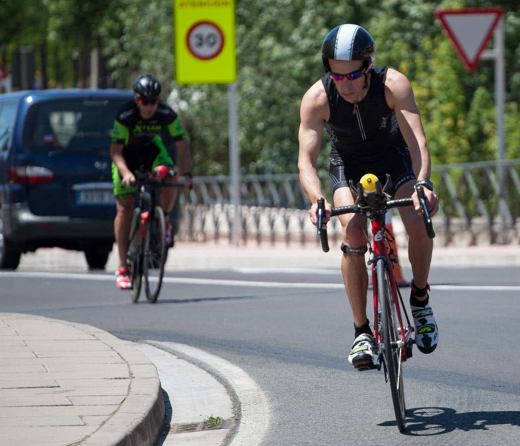 Prueba de bicicleta.