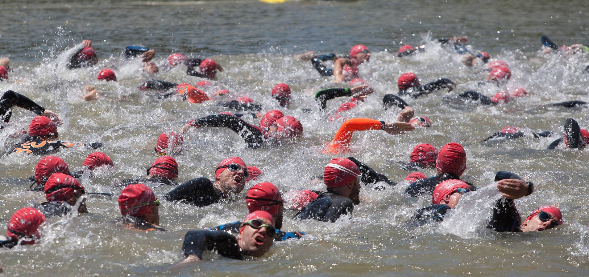 Prueba de natación.