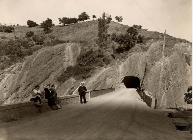 Retrato grupal en el túnel  de Arnedillo