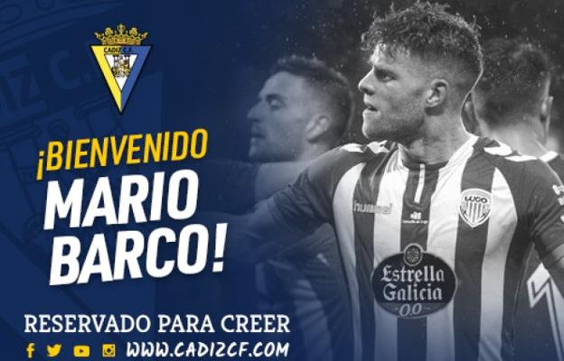 El calahorrano Mario Barco ficha por el Cádiz