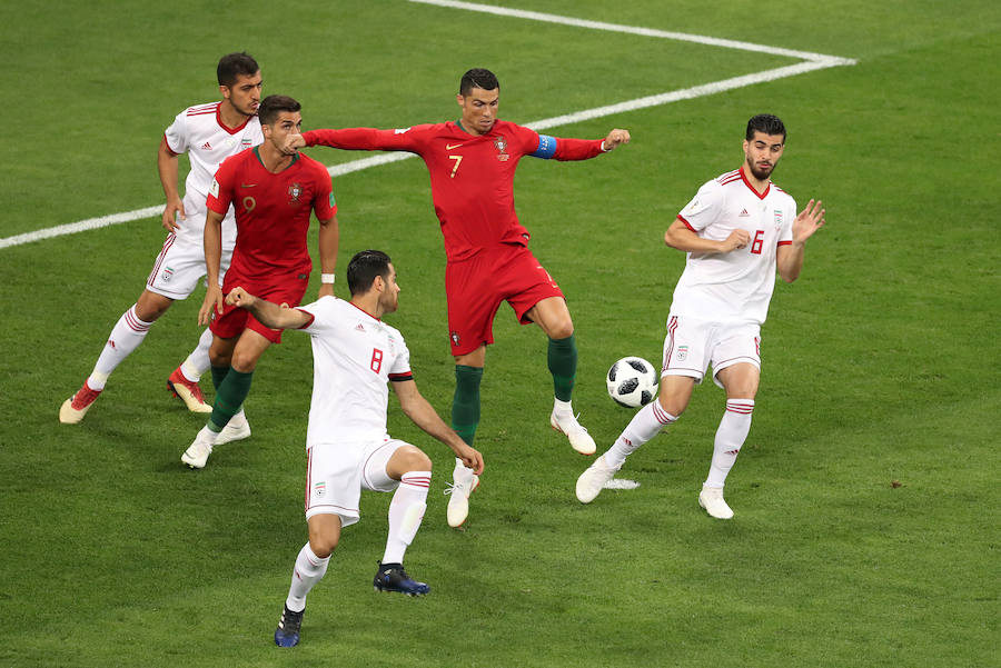 Fotos: Irán-Portugal, en imágenes