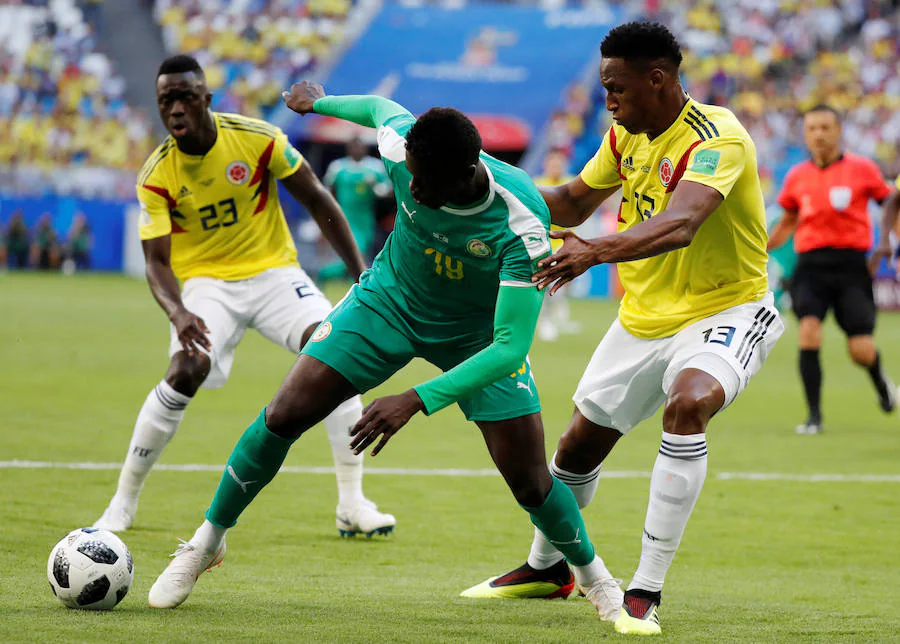 Fotos: Senegal-Colombia, en imágenes