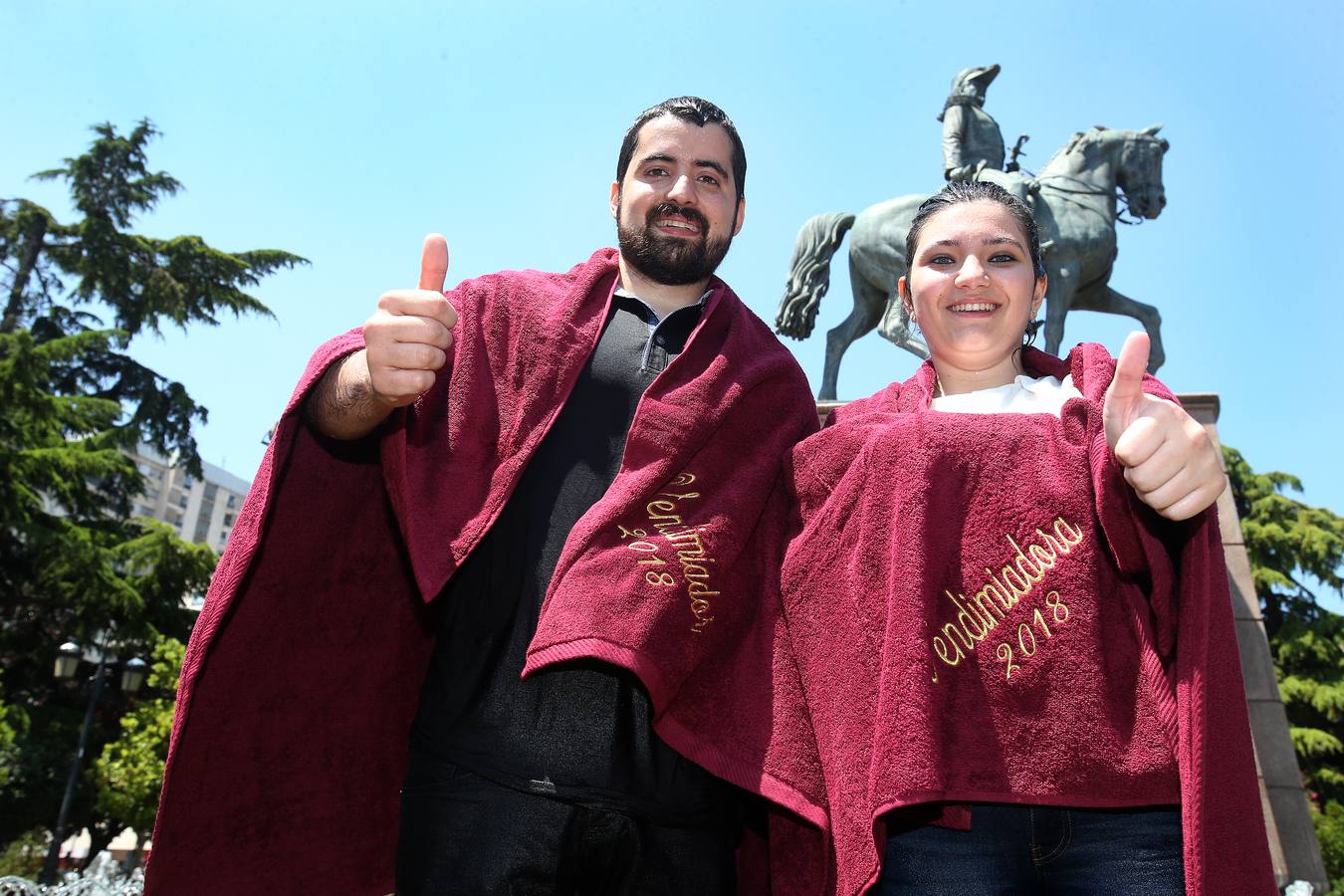 Los jóvenes, de 19 y 29 años, representarán a los logroñeses en las próximas Fiestas de San Mateo