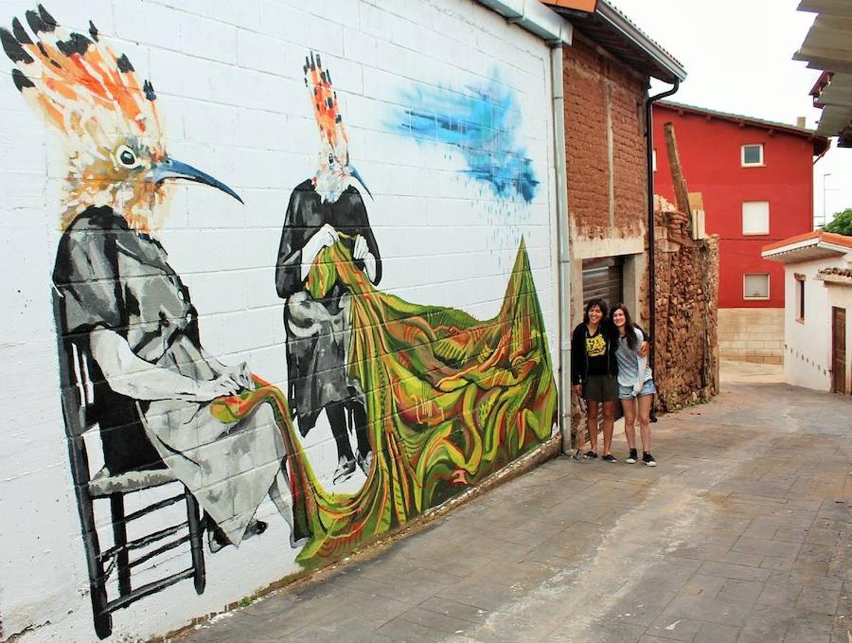 El festival CamprovínArte pretende dinamizar el municipio acercando el arte urbano al entorno rural