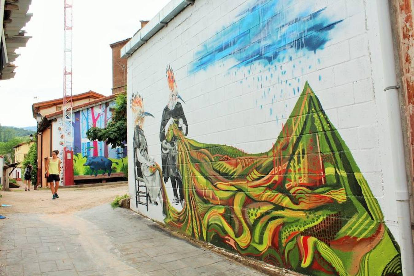 El festival CamprovínArte pretende dinamizar el municipio acercando el arte urbano al entorno rural