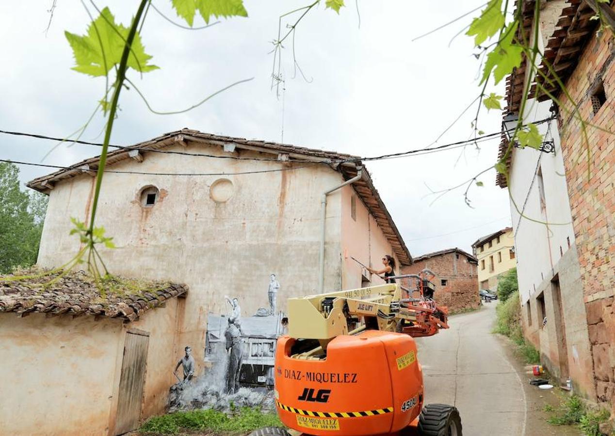 El festival CamprovínArte pretende dinamizar el municipio acercando el arte urbano al entorno rural