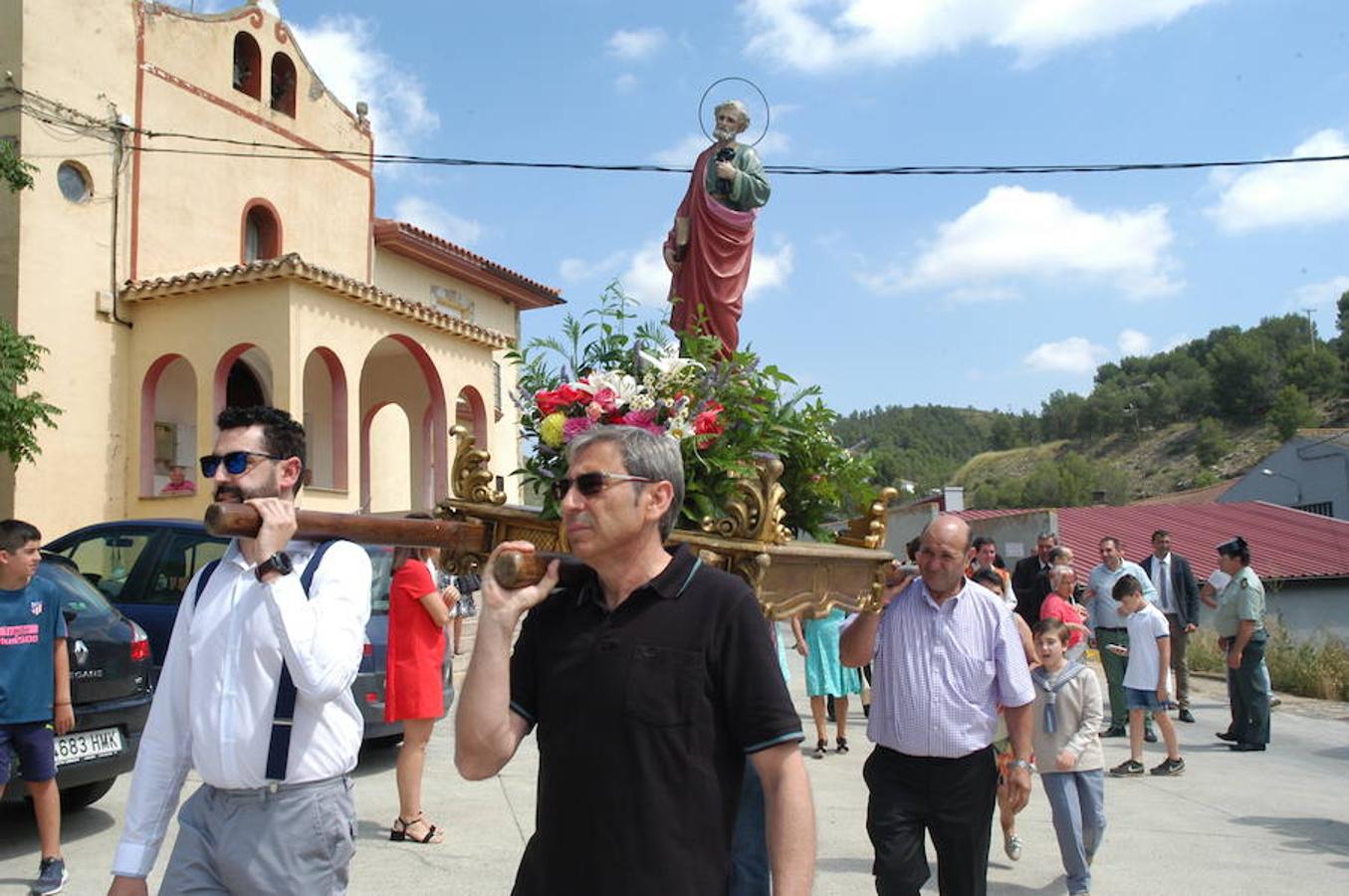 La procesión de San Pedro en Ventas del Baño.