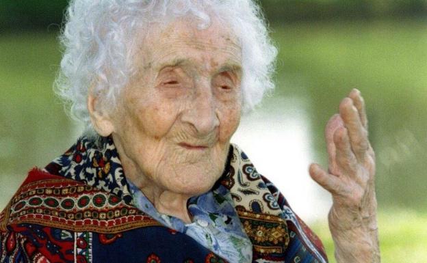 Jeanne Calment, la persona más longeva jamás documentada.