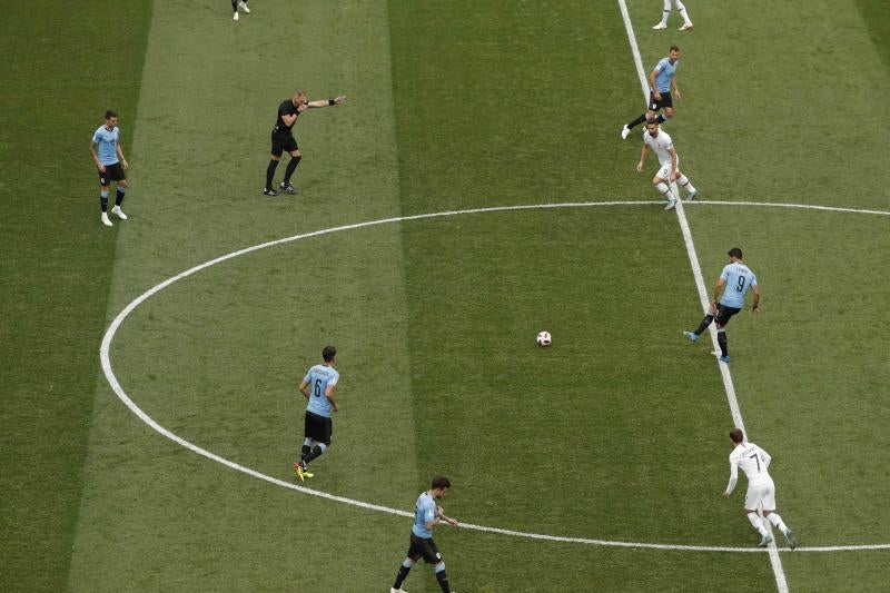 Fotos: Francia - Uruguay, en imágenes