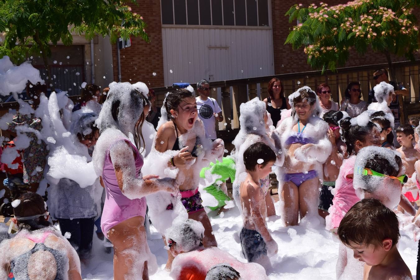 Fotos: Divertido domingo de fiestas en Entrena