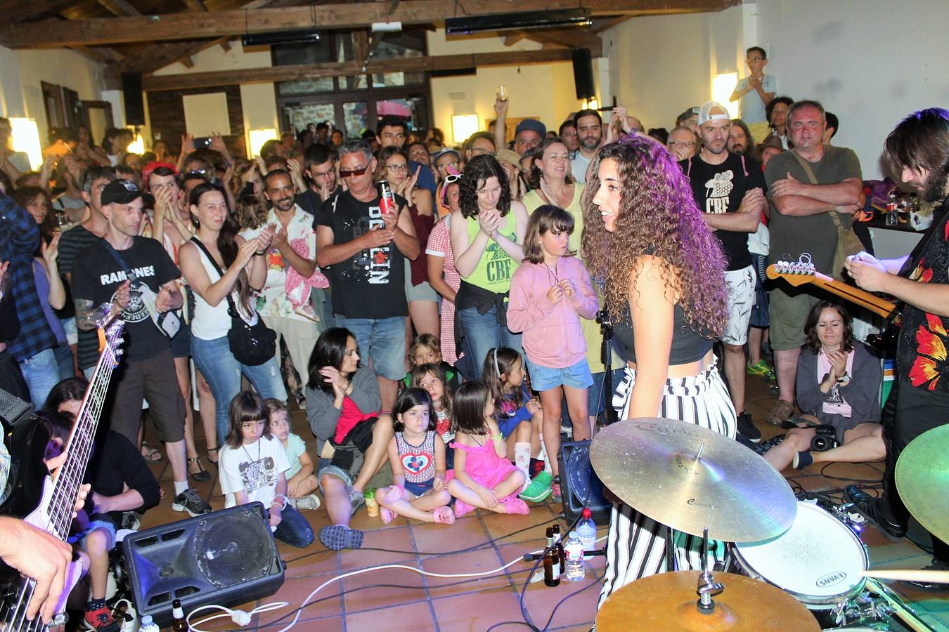 El VI Cameros Blues Festival finaliza aguardándose de la lluvia