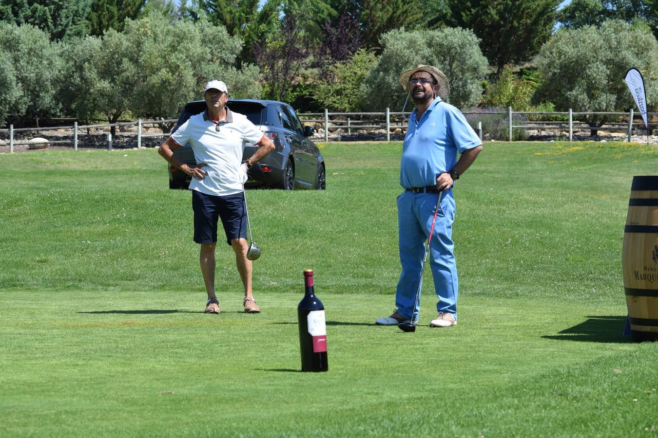 Los jutadores disfrutaron de una gran jornada de golf.