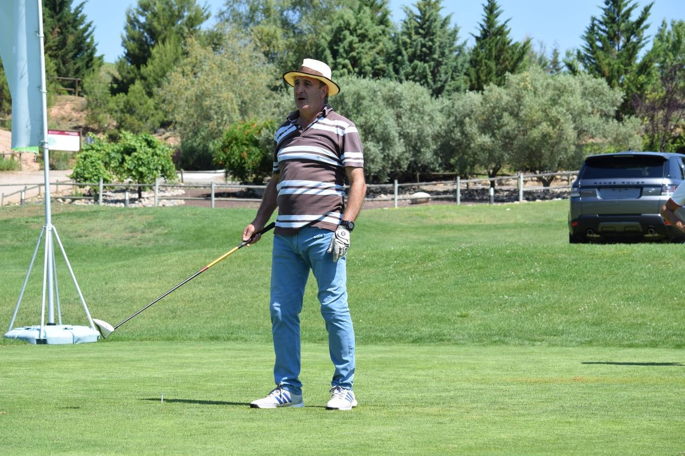 Los jutadores disfrutaron de una gran jornada de golf.