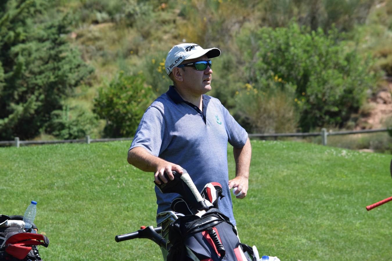 Los jutadores disfrutaron de una gran jornada de golf.