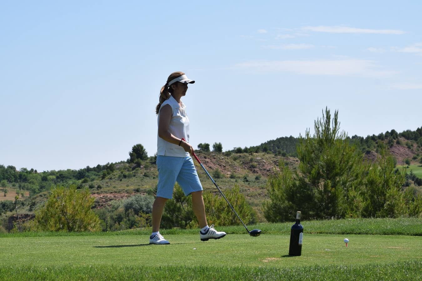 Los jutadores disfrutaron de una gran jornada de golf.