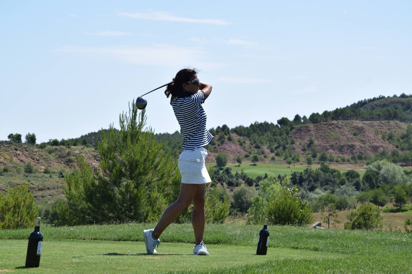 Los jutadores disfrutaron de una gran jornada de golf.