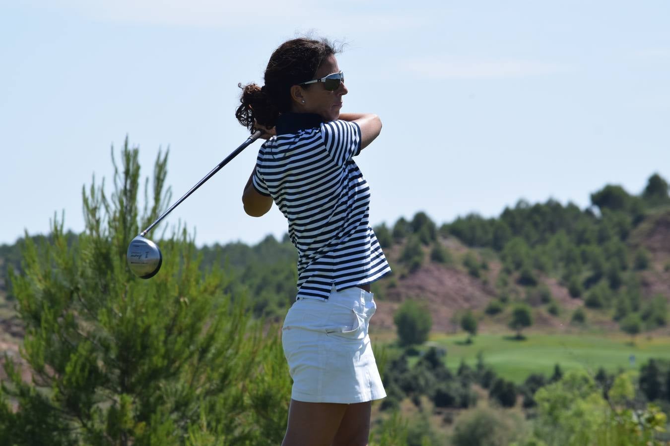 Los jutadores disfrutaron de una gran jornada de golf.