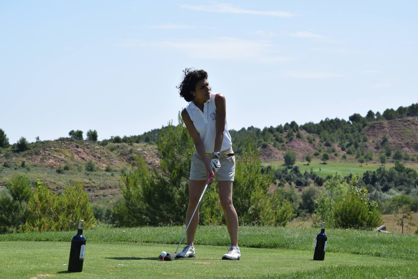 Los jutadores disfrutaron de una gran jornada de golf.