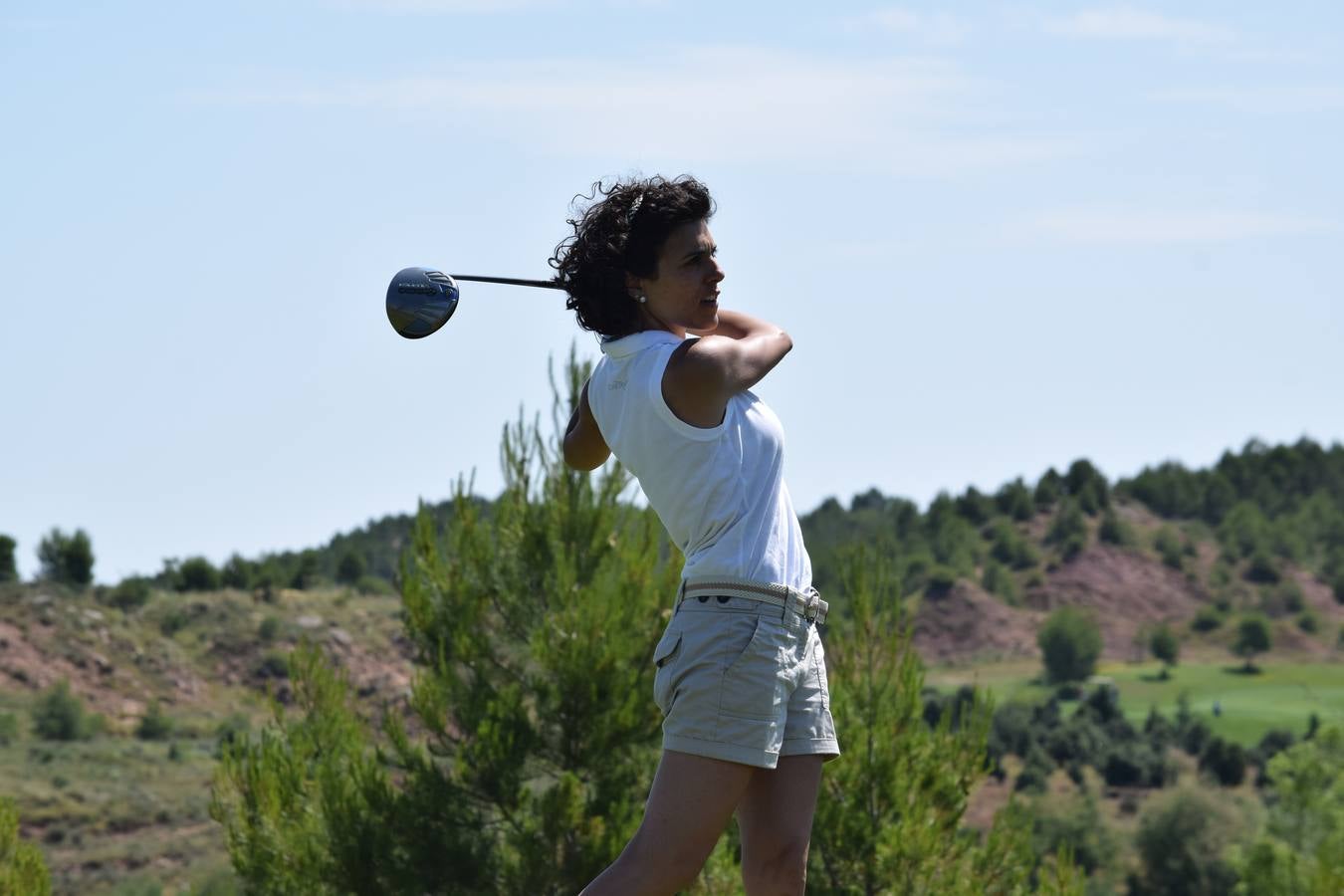 Los jutadores disfrutaron de una gran jornada de golf.