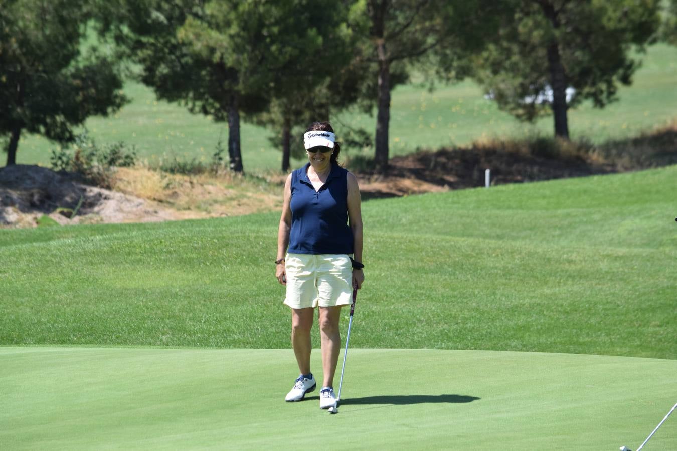 Los jutadores disfrutaron de una gran jornada de golf.