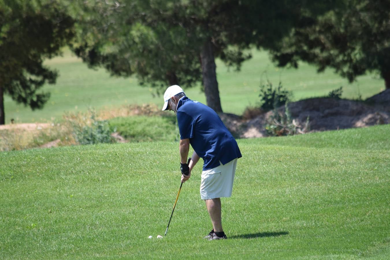 Los jutadores disfrutaron de una gran jornada de golf.