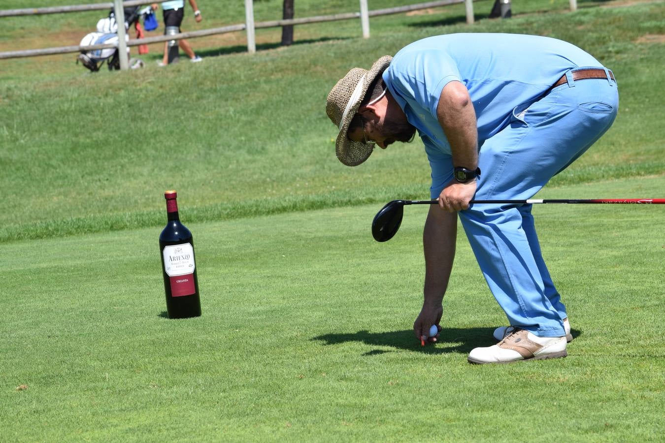 Los jutadores disfrutaron de una gran jornada de golf.