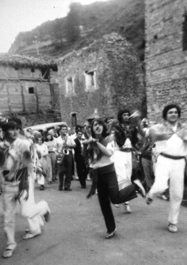 Fiestas del Carmen en Lugar del Río en 1968