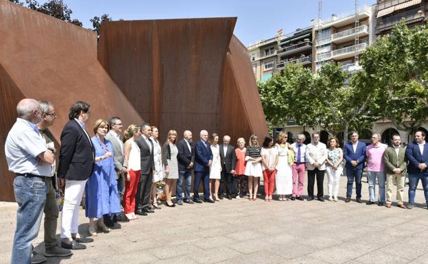 Logroño recuerda a Miguel Ángel Blanco en el 21 aniversario de su asesinato