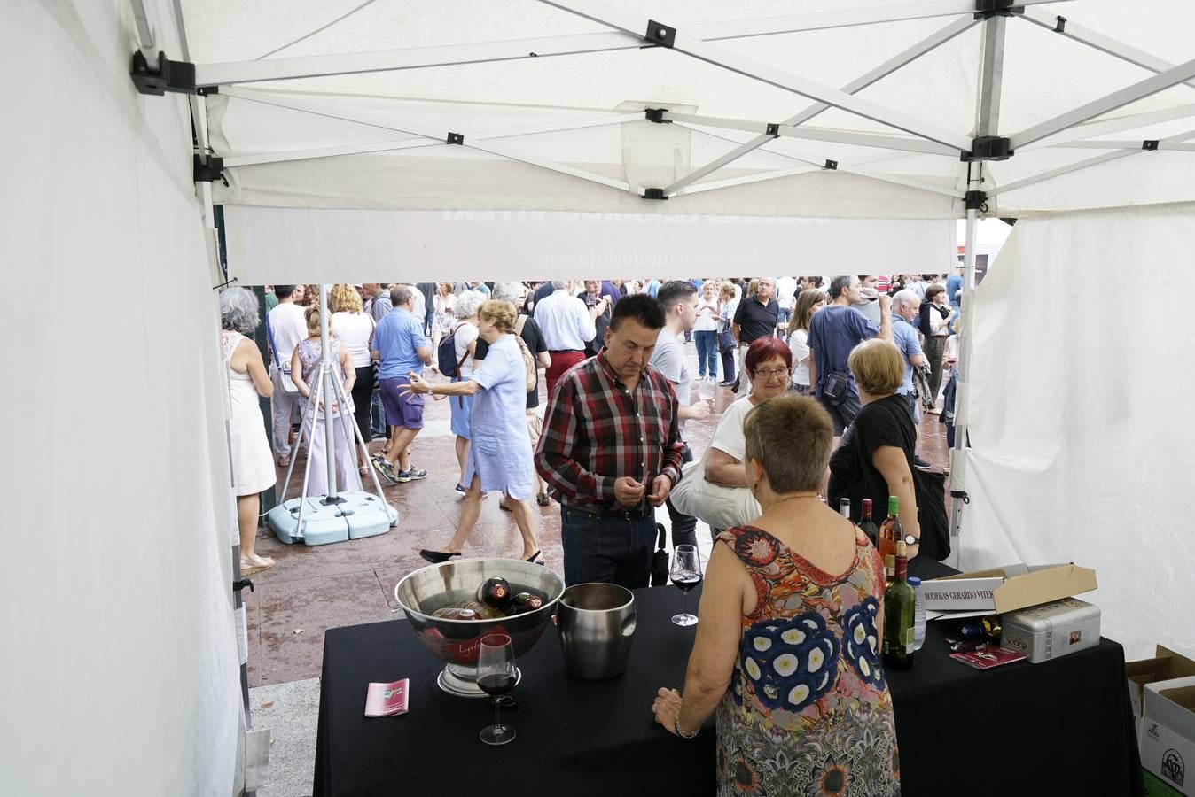 Centenares de personas probaron los vinos de Rioja en San Sebastián.