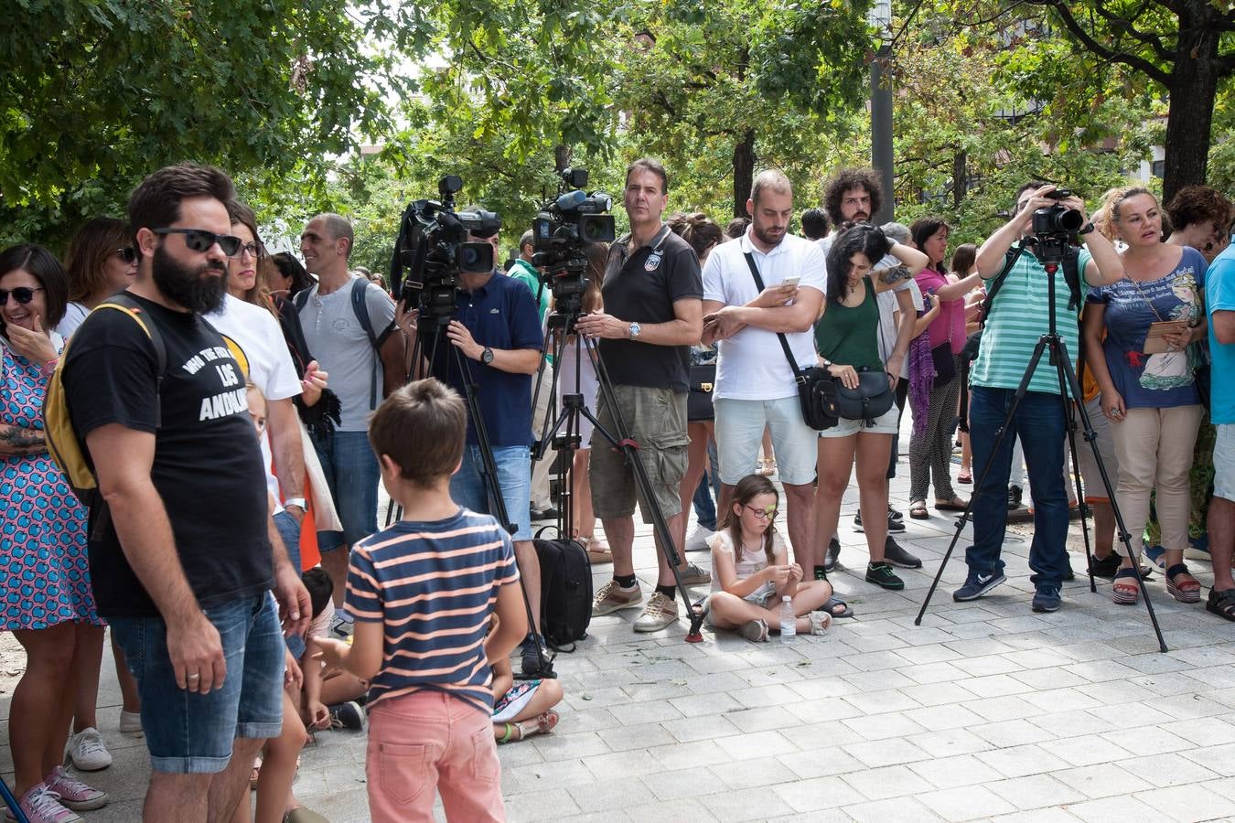 El festival ofrece una «micro píldora» de lo que será su programa, del 23 al 26 de agosto, con una fiesta matinal en la Gran Vía