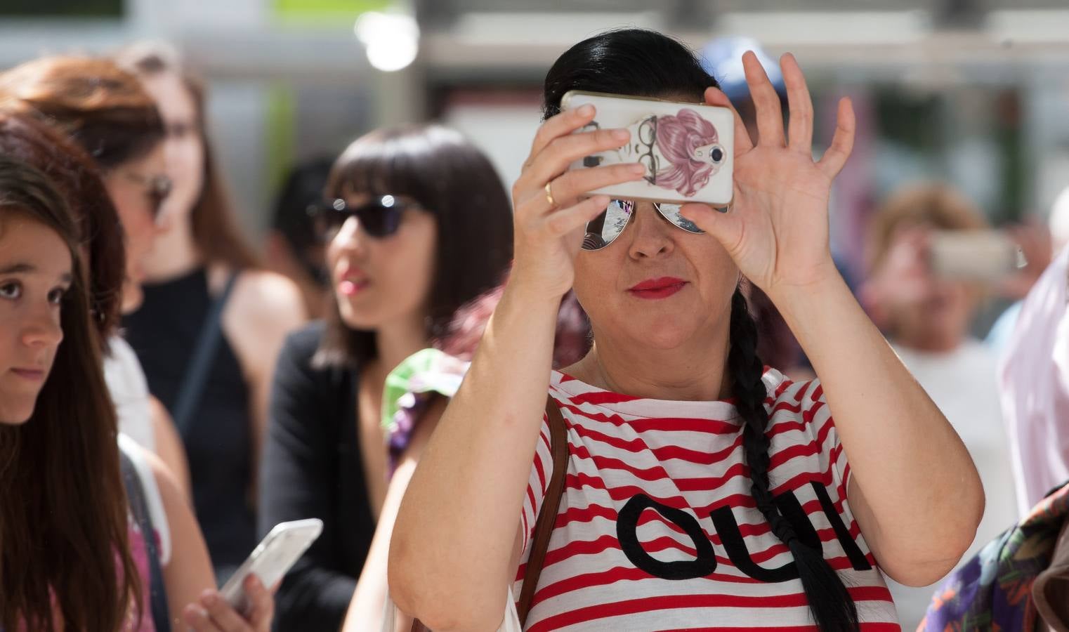 El festival ofrece una «micro píldora» de lo que será su programa, del 23 al 26 de agosto, con una fiesta matinal en la Gran Vía