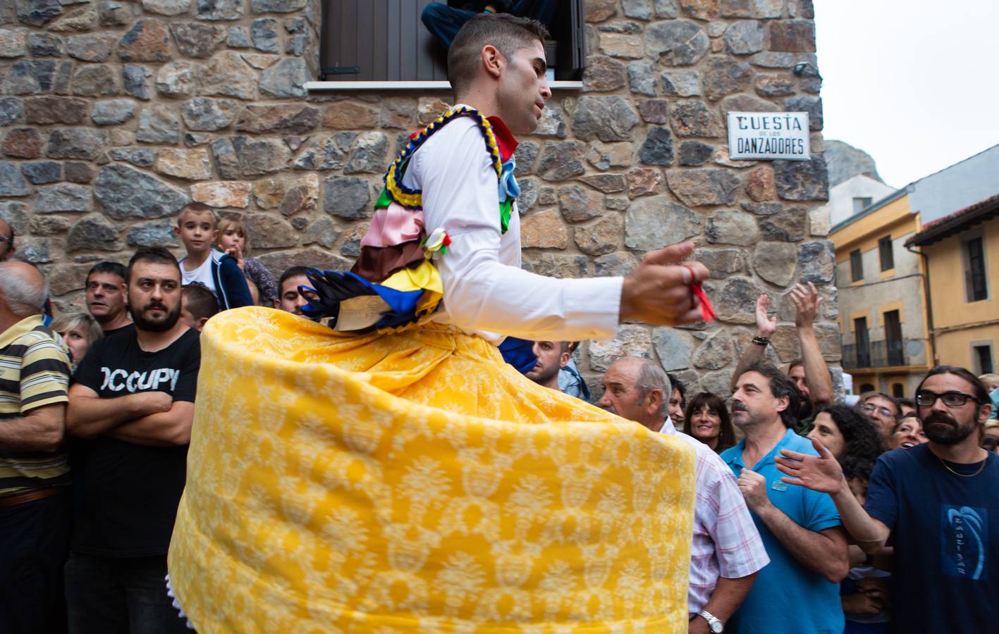 Fotos: Primera bajada de los danzadores de Anguiano 2018