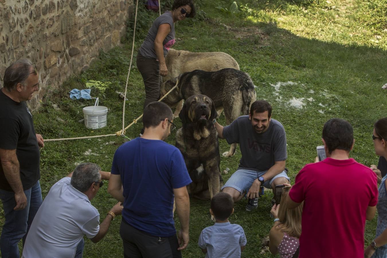 Un abarrotado y soleado Cabezón de Cameros acogió el tradicional día dedicado a esta comarca riojana