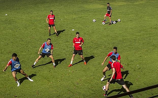 Entrenamiento de la UDL la semana pasada.