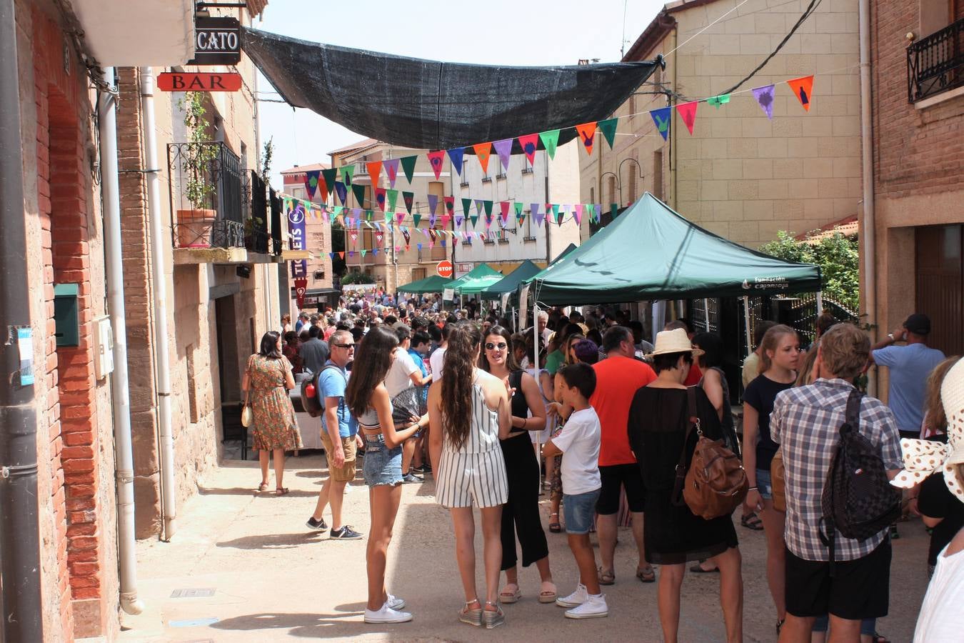 Gran ambiente en la localidad riojalteña.