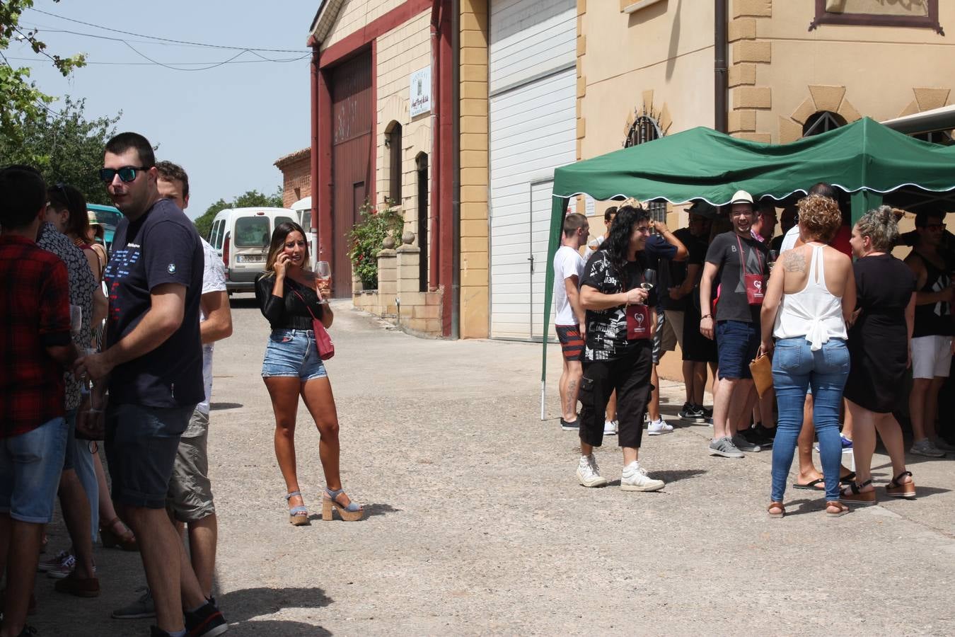 Gran ambiente en la localidad riojalteña.