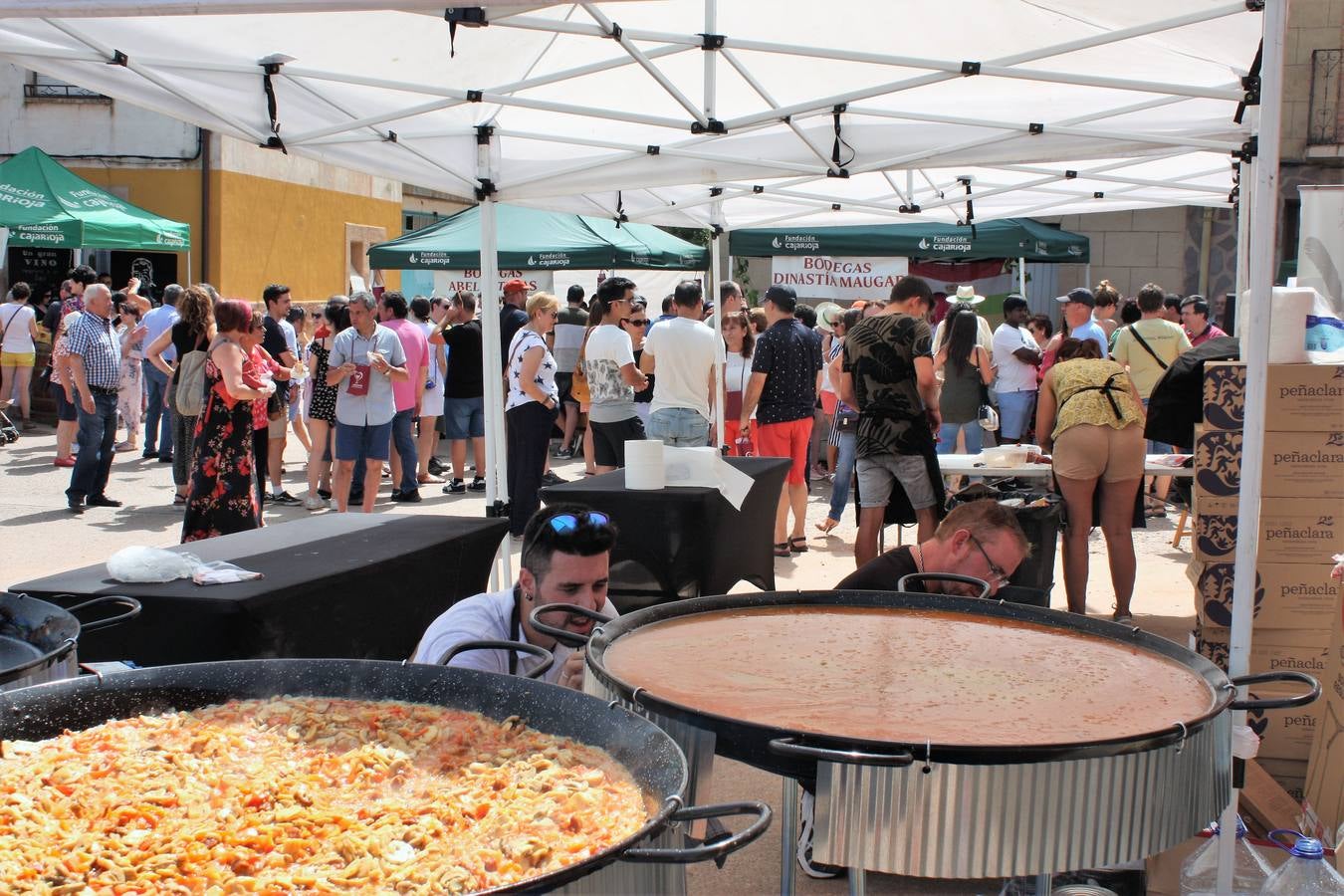 Gran ambiente en la localidad riojalteña.