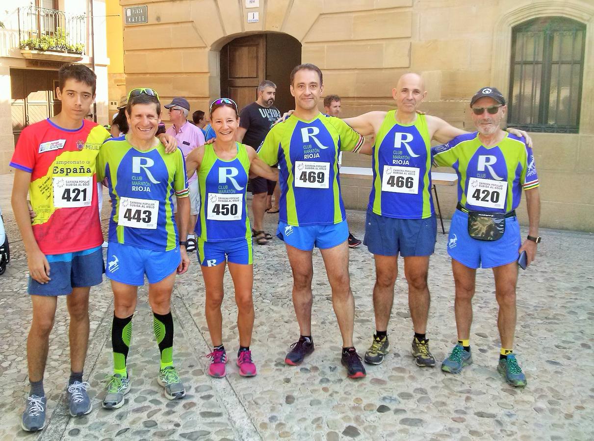 380 corredores han participado hoy en esta carrera celebrada Cuzcurrita del Río Tirón.