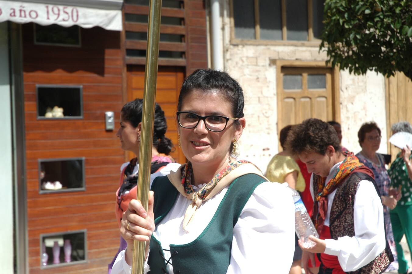 Procesión del día grande de las fiestas de la Virgen de Carravieso de Rincón de Soto.