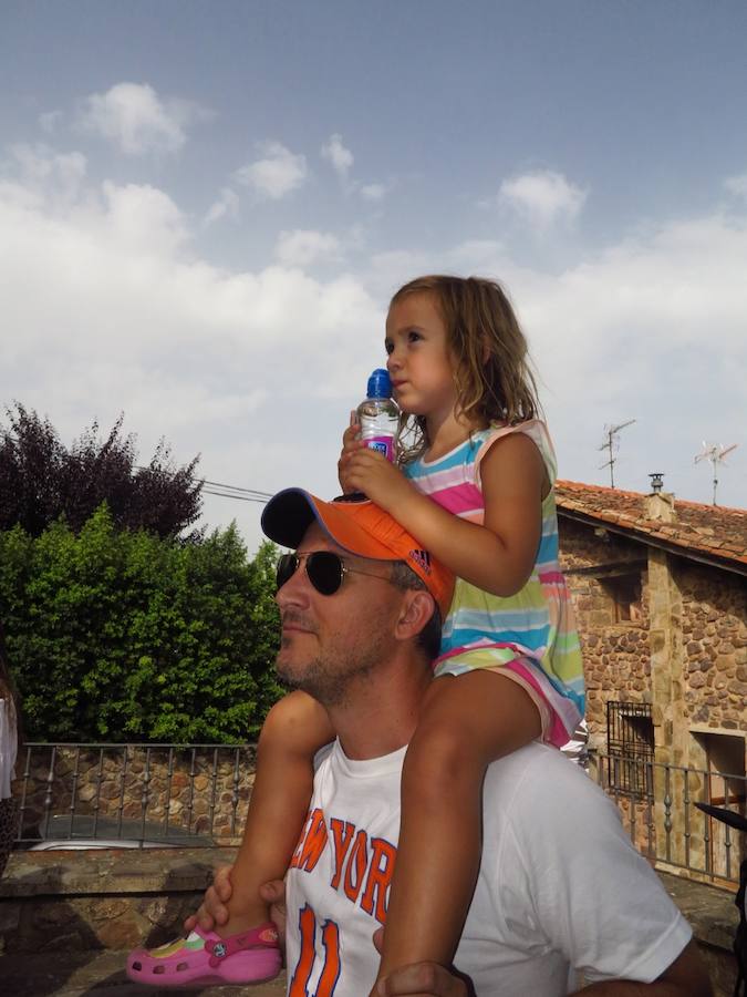 Acompañadas de pólvora y agua la localidad Serrana inició ayer sus fiestas 