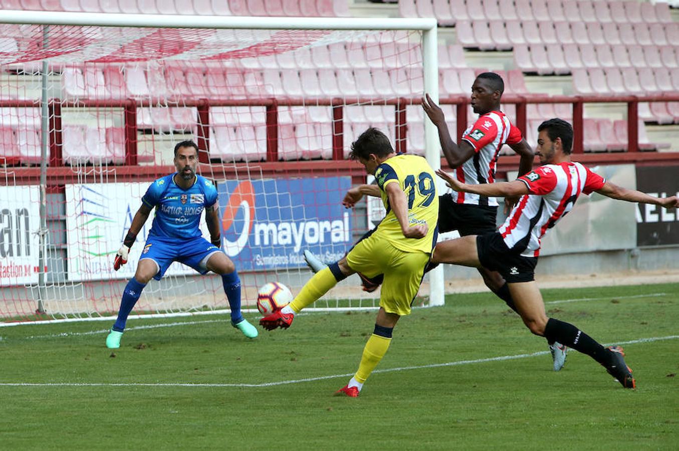 La UDL se ha impuesto al Numancia (1-0) en un nuevo partido de pretemporada del equipo riojano, que ha contrastado con anteriores puestas en escena ya que el equipo de Sergio Rodríguez ha estructurado su estrategia a la contra y se ha manejado con un tempo más lento.
