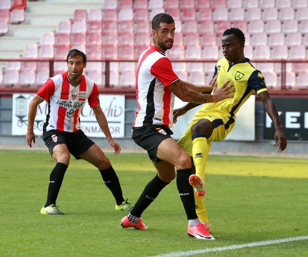 La UDL se ha impuesto al Numancia (1-0) en un nuevo partido de pretemporada del equipo riojano, que ha contrastado con anteriores puestas en escena ya que el equipo de Sergio Rodríguez ha estructurado su estrategia a la contra y se ha manejado con un tempo más lento.
