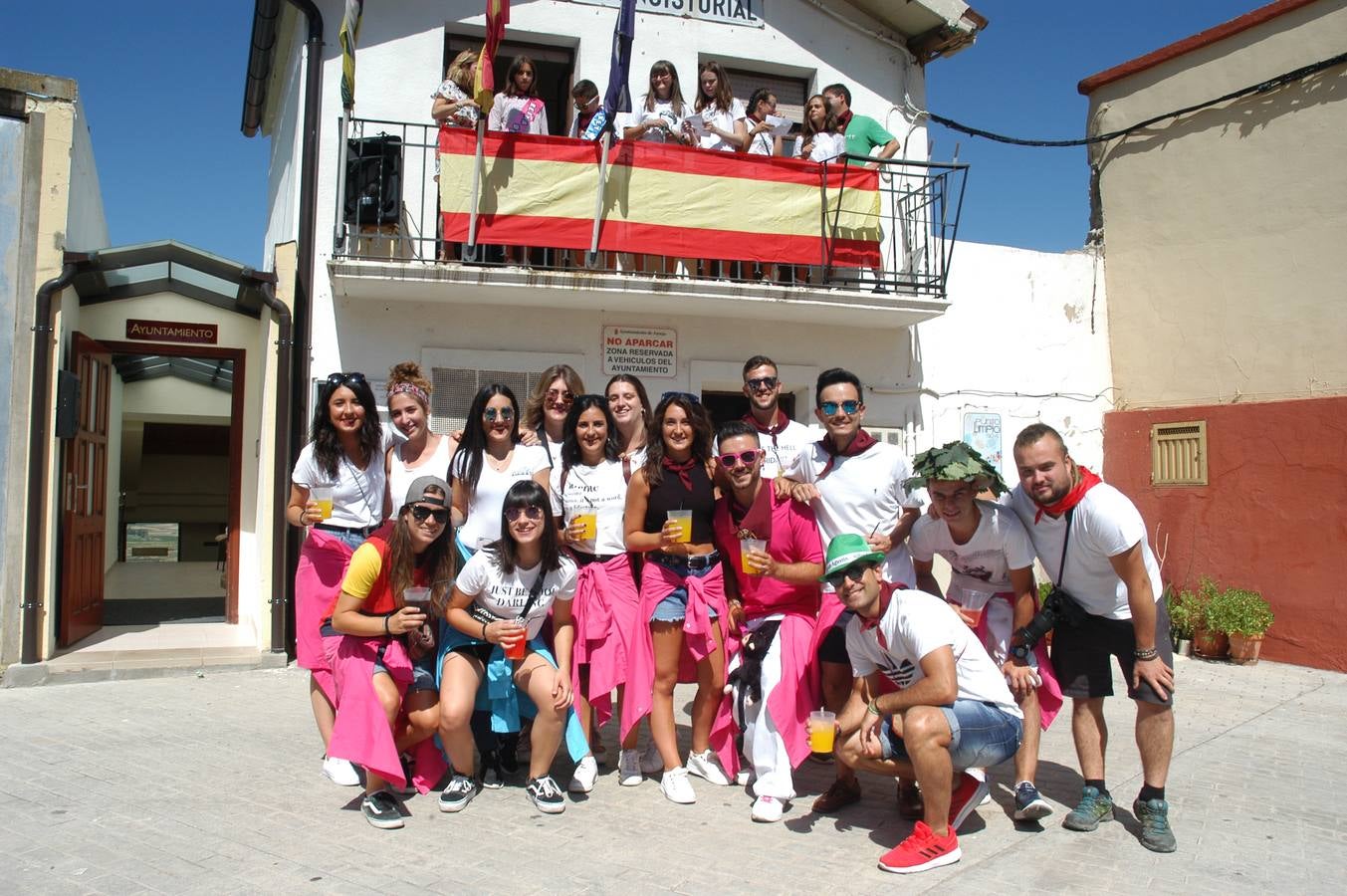 Fotos: Chupinazo en Ausejo