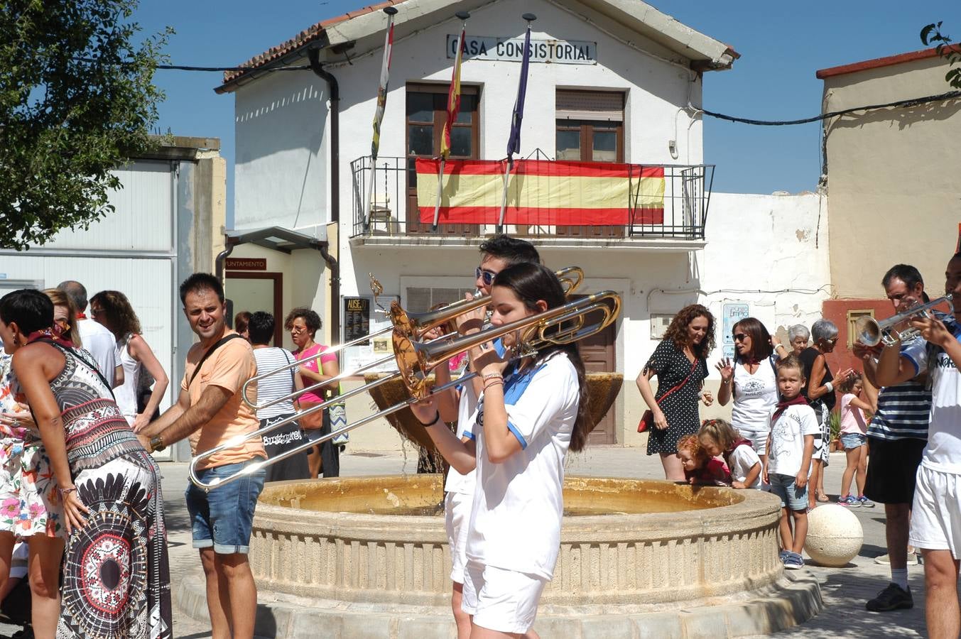 Fotos: Chupinazo en Ausejo