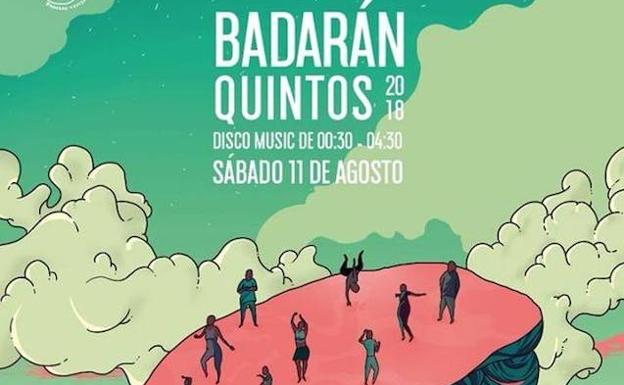 Cartel de quintos 2018 de Badarán