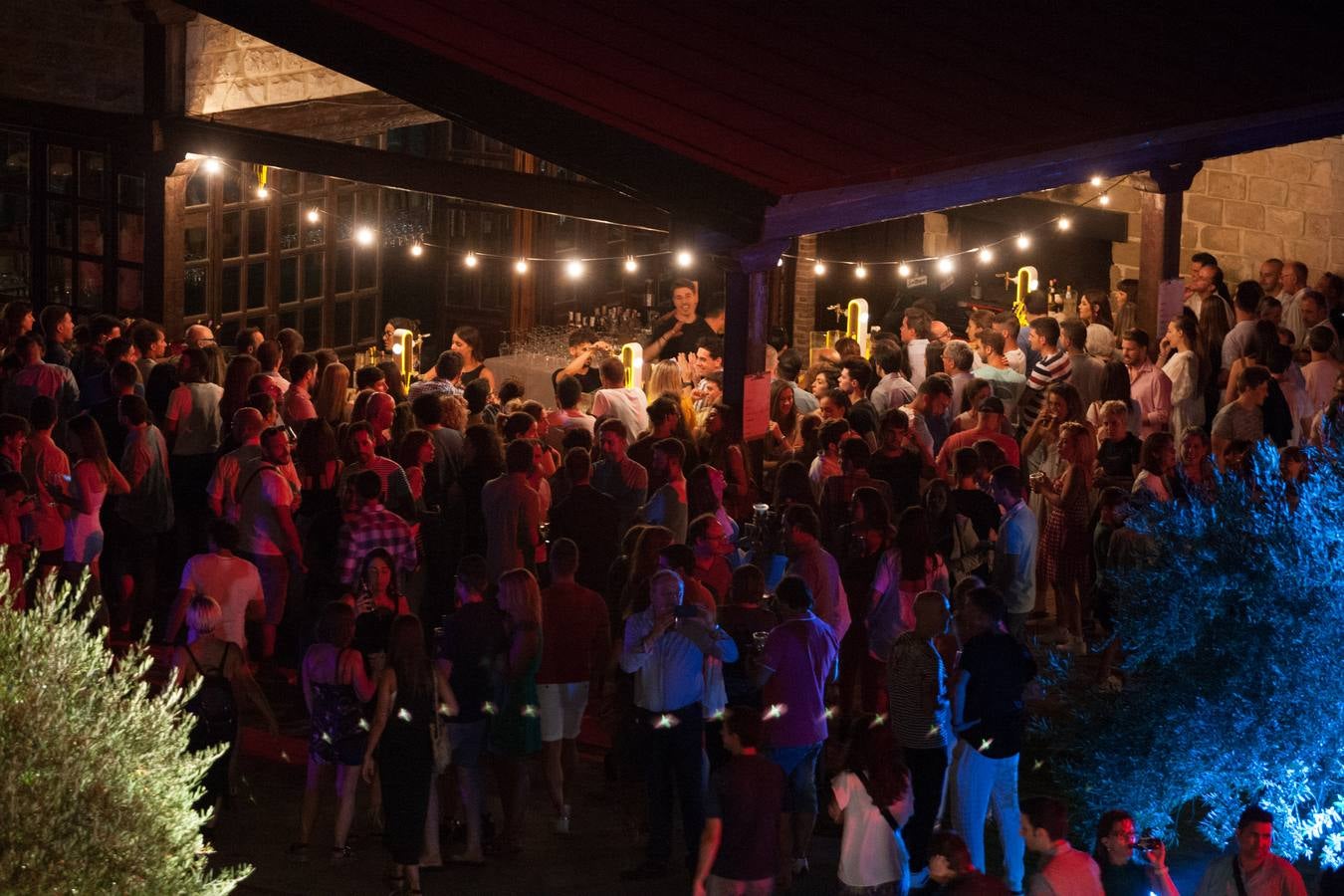 Ambientazo en el Museo Würth en la segunda cita de 'De noche, el museo suena'.